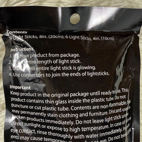 32 Pieces! Glow Necklaces Glow Light Sticks Glow Casings Party Set - Picture 14 of 16